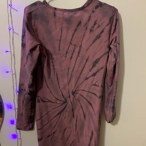 MISSGUIDED BNWT long sleeve tie dye dress/shirt